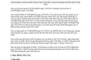 Kế hoạch 6401/KH-UBND hành động thành phố xanh Vĩnh Yên Vĩnh Phúc 2015