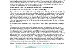 Kế hoạch 632/KH-UBND chiến lược hướng tới mục tiêu 90 90 90 Nghệ An 2015 2017 2020