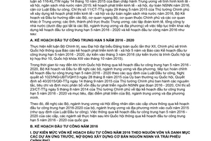 Công văn 8123/BKHĐT-TH kế hoạch đầu tư công trung hạn dự kiến kế hoạch đầu tư 2016
