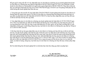 Công văn 13806/BTC-TCNH vướng mắc nhập khẩu máy trò chơi điện tử có thưởng