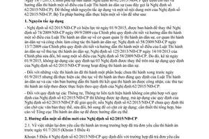 Công văn 3823/BTP-TCTHADS hướng dẫn thực hiện Nghị định số 62/2015/NĐ-CP 2015