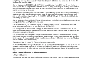 Thông tư 165/2015/TT-BTC chế độ quản lý cấp phát trang phục chế độ ưu tiên Kiểm toán nhà nước