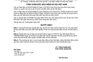 Quyết định 1300/QĐ-BHXH công bố thủ tục hành chính thu cấp sổ bảo hiểm xã hội y tế thất nghiệp 2015