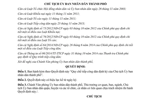 Quyết định 3355/QĐ-UBND quy chế tiếp công dân định kỳ Cần Thơ 2015