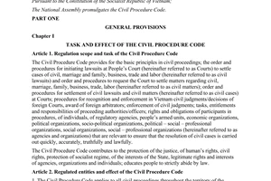 Code of Civil Procedure 2015