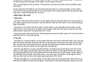 Kế hoạch 755/KH-UBND tổng điều tra rà soát hộ nghèo cận nghèo theo phương pháp tiếp cận đo lường nghèo Nghệ An 2015