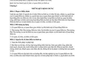 Luật tổ chức cơ quan điều tra hình sự 2015