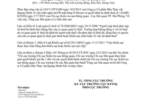 Công văn 10395/TCHQ-KTSTQ kiến nghị áp mã HS ấn định thuế 2015