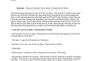 Công văn 4577/LĐTBXH-LĐTL tình hình xây dựng thang lương bảng lương thực hiện Nghị quyết 97/NQ-CP 2015