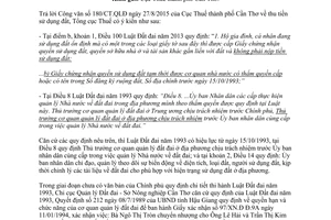 Công văn 4723/TCT-CS 2015 thu tiền sử dụng đất