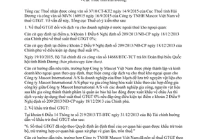 Công văn 4754/TCT-CS thuế giá trị gia tăng dịch vụ cho doanh nghiệp nước ngoài thuê kho ngoại quan 2015