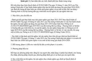 Công văn 4789/LĐTBXH-VPQGGN hướng dẫn tổng điều tra hộ nghèo hộ cận nghèo 2015