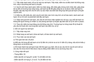 Công văn 6537/TCĐB-QLPT&NL quy trình sát hạch lái xe hạng B1 B2 C D E