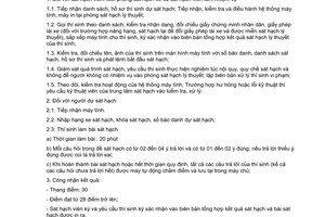 Công văn 6538/TCĐB-QLPT&NL quy trình sát hạch lái xe hạng FC