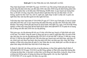 Công văn 9443/BNN-TCTS tăng cường quản lý hoạt động khai thác thủy sản 2015