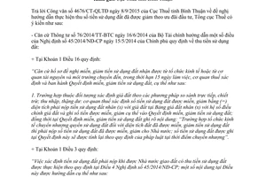 Công văn 4886/TCT-CS chính sách thu tiền sử dụng đất đã được giảm theo ưu đãi đầu tư 2015