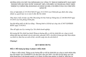 Thông tư 14/2016/TT-BTC cơ chế tài chính công ty nhà nước thực hiện nhiệm vụ chính trị xã hội kinh tế 2016