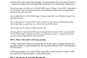 Thông tư 18/2016/TT-BTC hướng dẫn thực hiện quản lý sử dụng đất trồng lúa