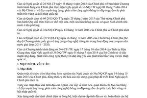 Kế hoạch 07/KH-UBND thực hiện Nghị quyết 36a/NQ-CP Chính phủ điện tử 2016 2020 Hậu Giang