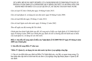 Nghị định 04/2016/NĐ-CP sửa đổi nghị định hướng dẫn Luật quản lý sử dụng tài sản nhà nước