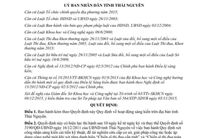 Quyết định 02/2016/QĐ-UBND hoạt động sáng kiến Thái Nguyên