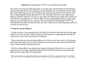 Công văn 128/TCTS-NTTS tăng cường chỉ đạo phòng chống rét trong nuôi trồng thủy sản 2016