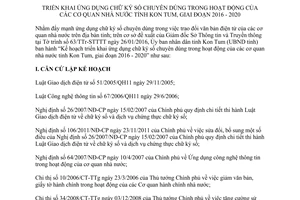 Kế hoạch 357/KH-UBND ứng dụng chữ ký số chuyên dùng trong hoạt động của cơ quan nhà nước Kon Tum