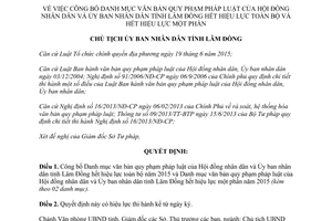 Quyết định 344/QĐ-UBND văn bản pháp luật hết hiệu lực hội đồng ủy ban nhân dân Lâm Đồng 2016