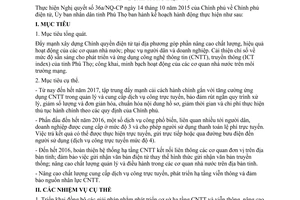 Kế hoạch 638/KH-UBND thực hiện 36a/NQ-CP chính phủ điện tử Phú Thọ 2016