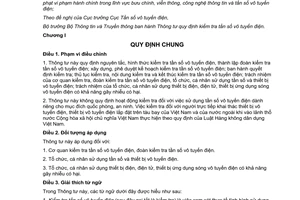 Thông tư 02/2016/TT-BTTTT quy định kiểm tra tần số vô tuyến điện 2016