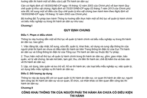 Thông tư 01/2016/TT-BTP hướng dẫn thực hiện thủ tục về quản lý hành chính biểu mẫu nghiệp vụ trong thi hành án dân sự