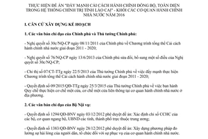 Kế hoạch 32/KH-UBND cải cách hành chính đồng bộ toàn diện hệ thống chính trị tỉnh Lào Cai 2016