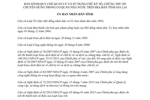 Quyết định 09/2016/QĐ-UBND quy chế quản lý sử dụng chữ ký số chứng thư số chuyên dùng Gia Lai 2016