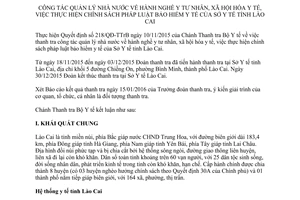 Kết luận 31/KL-TTrB quản lý nhà nước hành nghề y tư nhân xã hội hóa bảo hiểm y tế Lào Cai