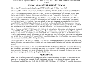 Quyết định 02/2016/QĐ-UBND sửa đổi chế độ khen thưởng tập thể cá nhân đạt thành tích cao Tuyên Quang