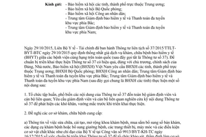 Công văn 511/BHXH-CSYT thống nhất giá dịch vụ khám chữa bệnh bảo hiểm y tế bệnh viện cùng hạng 2016