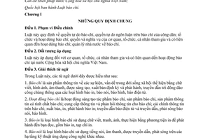 Luật Báo chí 2016