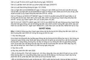 Nghị quyết 40/2016/NQ-HĐND thông qua Quy hoạch giao thông vận tải đường bộ Đồng Nai