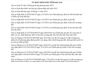 Quyết định 01/2017/QĐ-UBND trình tự thủ tục thực hiện xác định giá đất cụ thể một số trường hợp Gia Lai