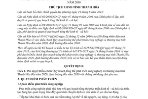Quyết định 177/QĐ-UBND phát triển công nghiệp thương mại Thanh Hóa 2020 định hướng 2030 2017