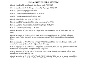 Quyết định 03/2017/QĐ-UBND quản lý vật liệu xây dựng Đồng Nai 2017