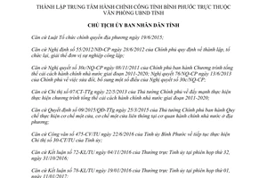 Quyết định 198/QĐ-UBND thành lập Trung tâm Hành chính công Bình Phước 2017