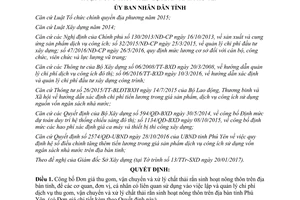 Quyết định 242/QĐ-UBND đơn giá thu gom vận chuyển xử lý chất thải rắn sinh hoạt Phú Yên 2017