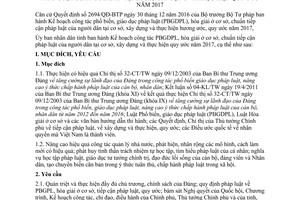 Kế hoạch 09/KH-UBND phổ biến giáo dục pháp luật hòa giải cơ sở chuẩn tiếp cận pháp luật Tuyên Quang 2017