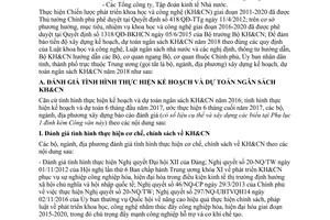 Công văn 209/BKHCN-KHTH hướng dẫn xây dựng kế hoạch dự toán ngân sách khoa học 2018 2017
