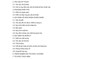 Quy chuẩn kỹ thuật quốc gia QCVN 04:2017/BTC về Bè nhẹ cứu sinh dự trữ quốc gia