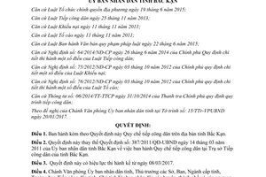 Quyết định 09/2017/QĐ-UBND Quy chế tiếp công dân Bắc Kạn