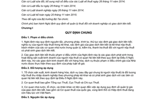 Nghị định 20/2017/NĐ-CP quản lý thuế đối với doanh nghiệp có giao dịch liên kết