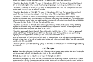 Quyết định 17/2017/QĐ-UBND Cơ cấu lại ngành nông nghiệp Ninh Thuận 2020 2030