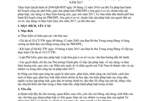 Kế hoạch 10/KH-UBND phổ biến giáo dục pháp xây dựng và thực hiện hương ước quy ước Cần Thơ 2017